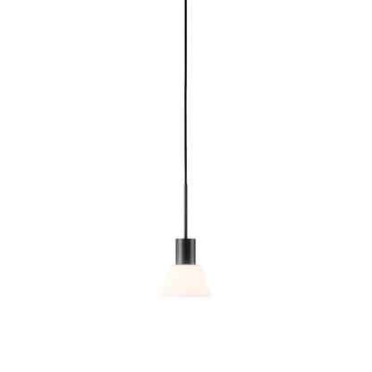 Belt LED Pendant Light in Anthracite.
