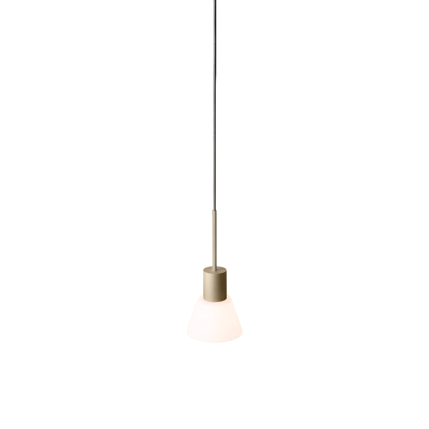 Belt LED Pendant Light in Champagne.