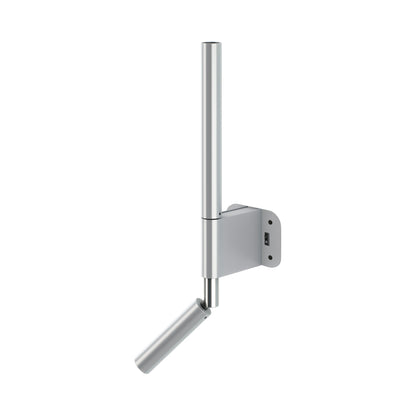 Canut LED Wall Light in Nickel Matt.