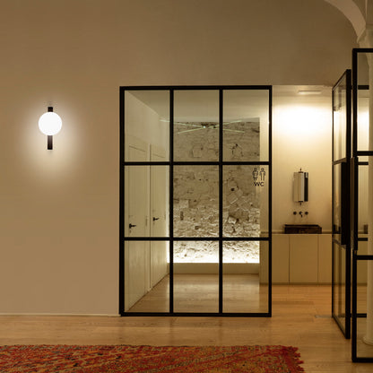 Circ 3720 LED Wall Light in restroom.