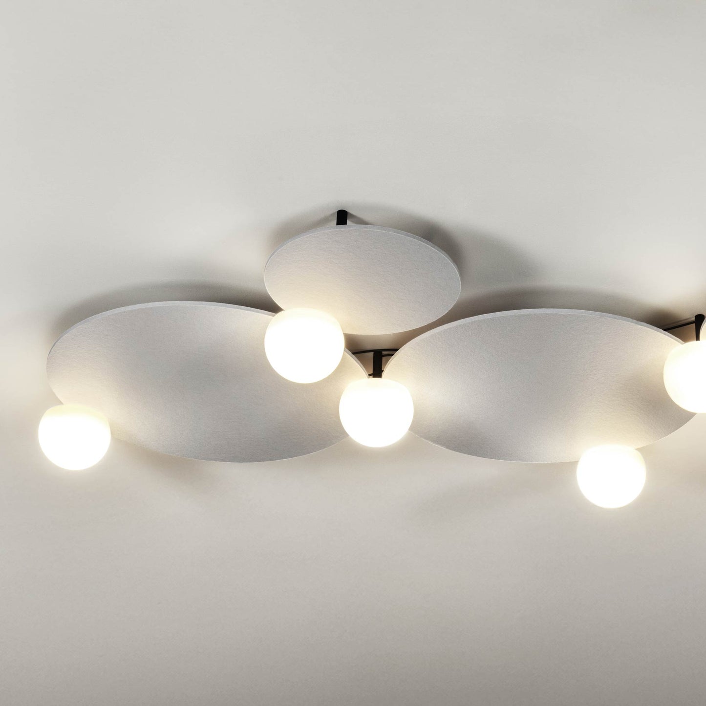 Circ LED Flush Mount Ceiling Light in Detail.