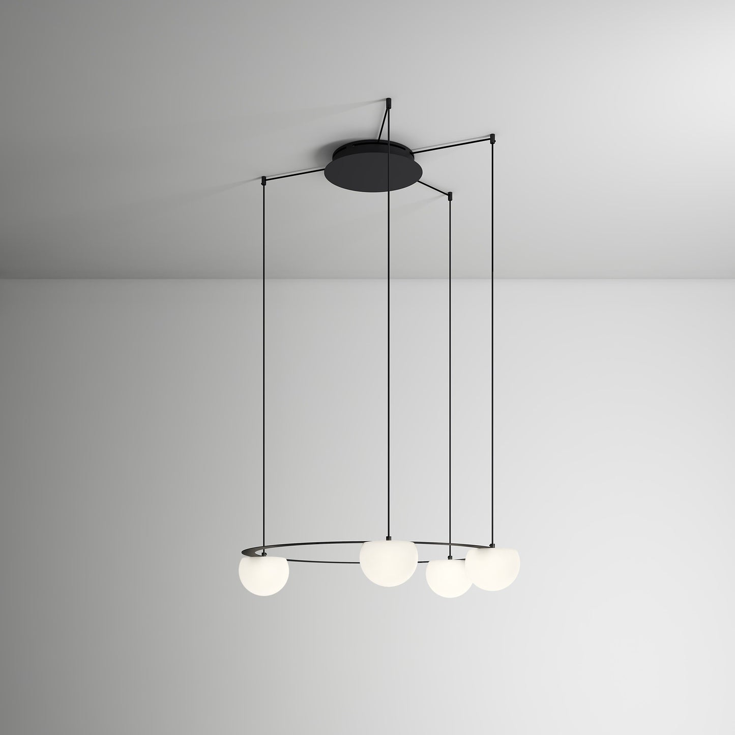 Circ LED Pendant Light in Detail.