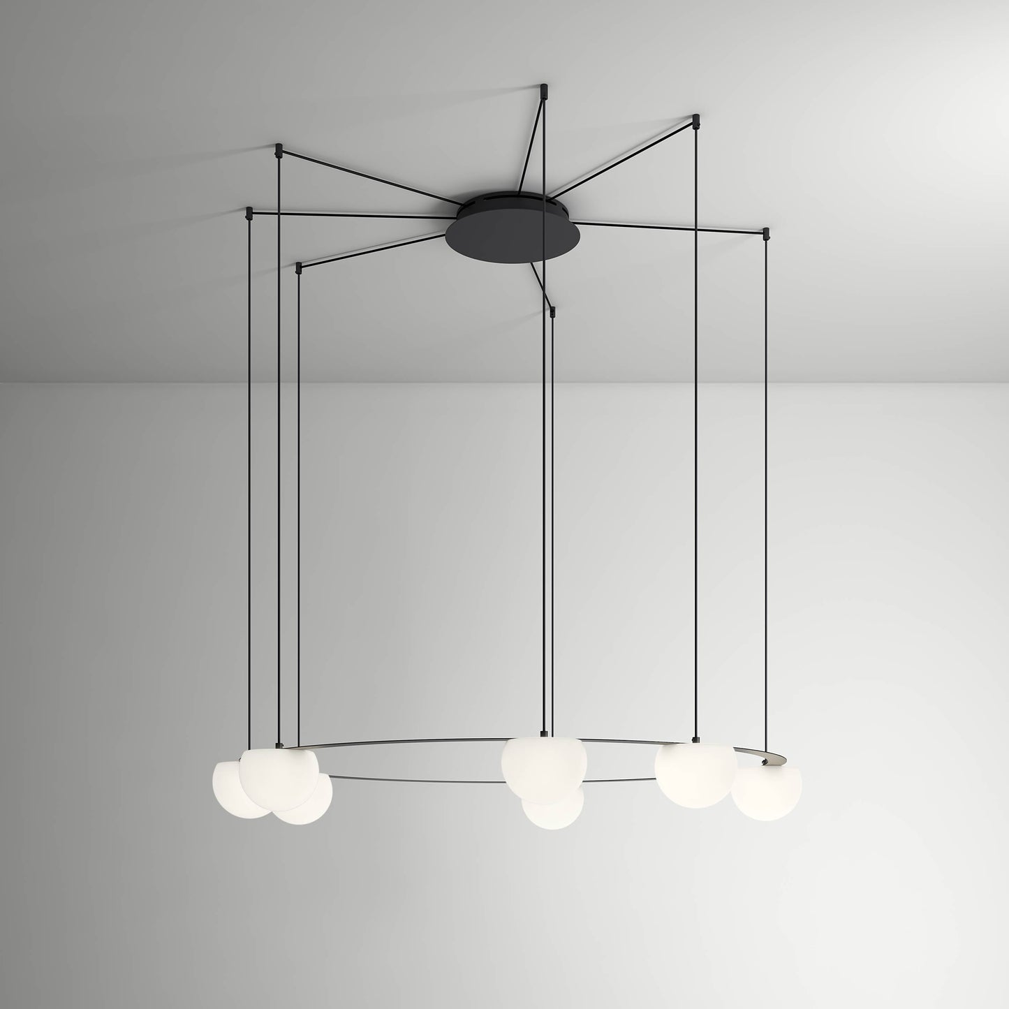 Circ LED Pendant Light in Detail.