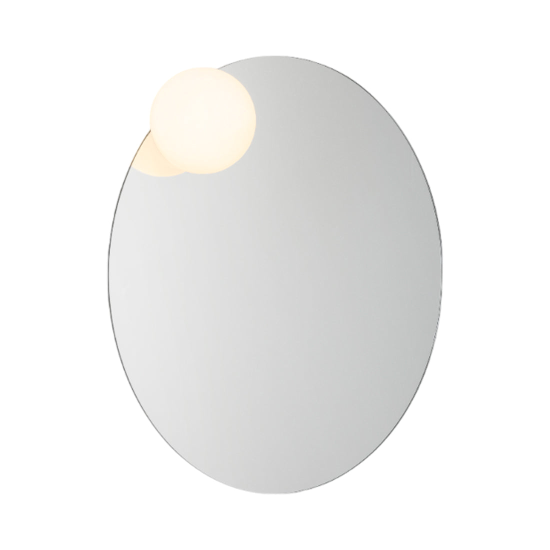 Circ LED Wall Light in Colourless (27.5-Inch).