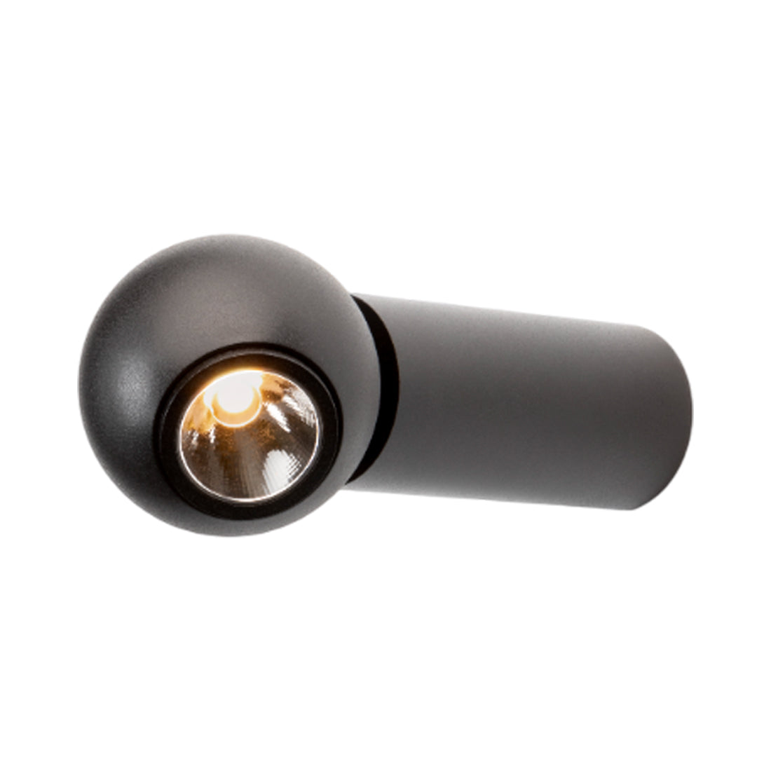 Compass 4070S Wall Light in Black.