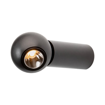 Compass 4070S Wall Light in Black.