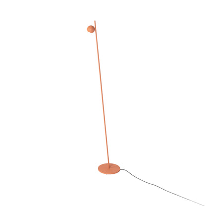 Compass 4078 Floor Lamp in Terracotta.