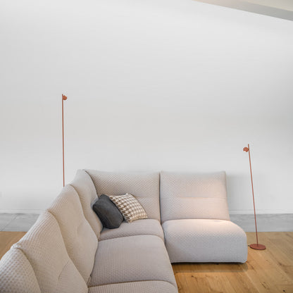 Compass 4078 Floor Lamp in living room.