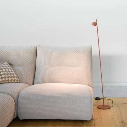 Compass 4078 Floor Lamp in living room.