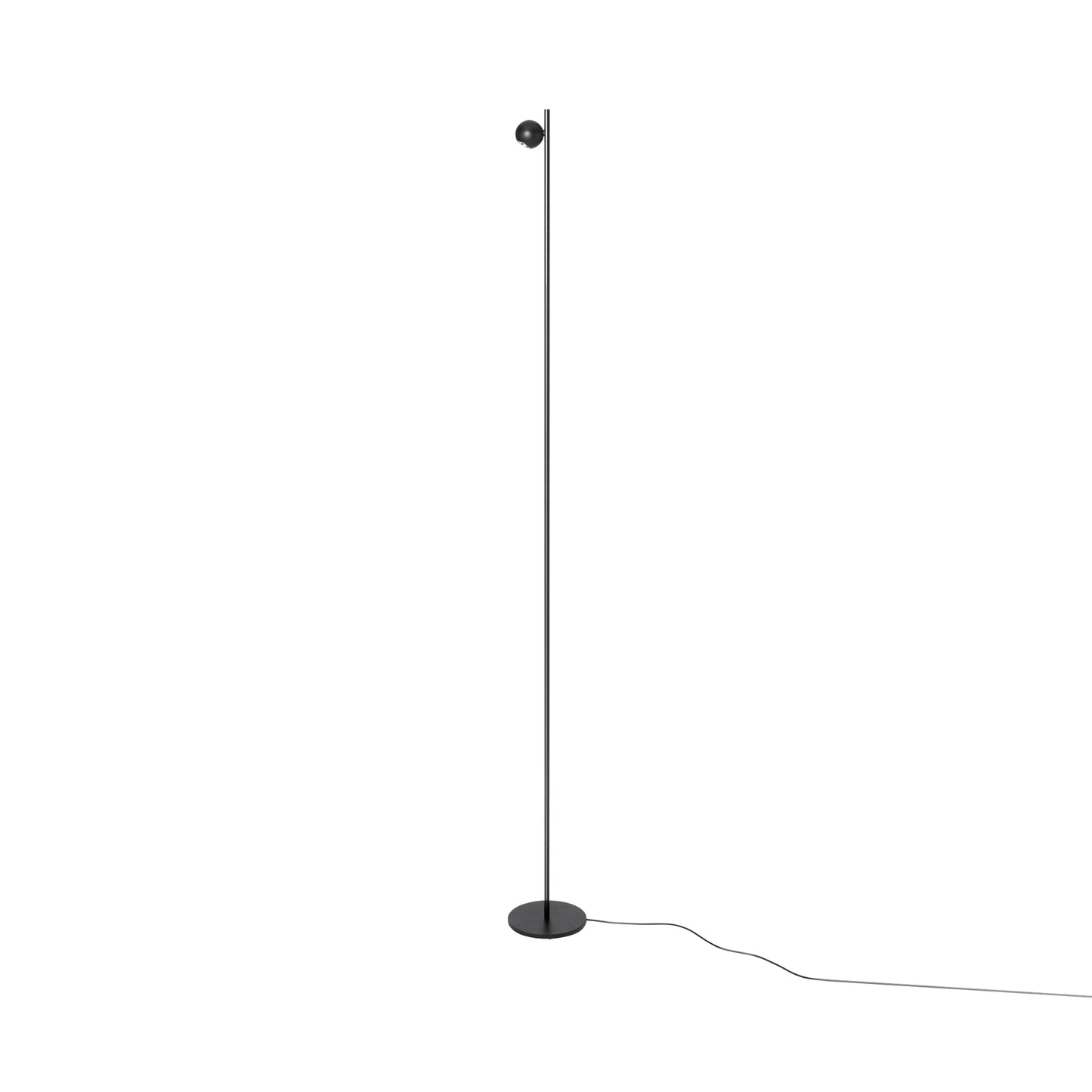 Compass Floor Lamp in Black.