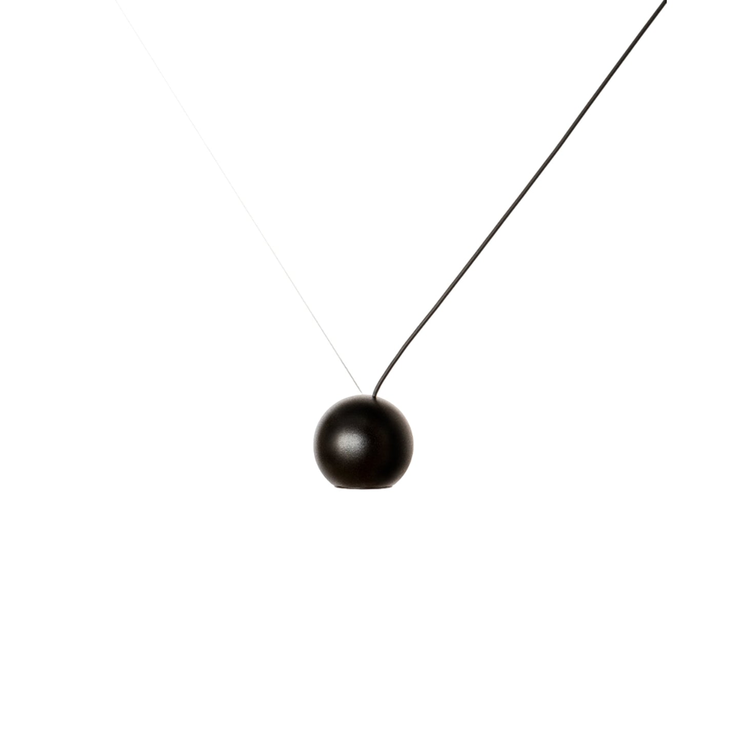 Compass LED Pendant Light in Black.