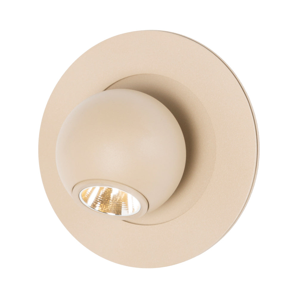 Compass Recessed Wall Light.