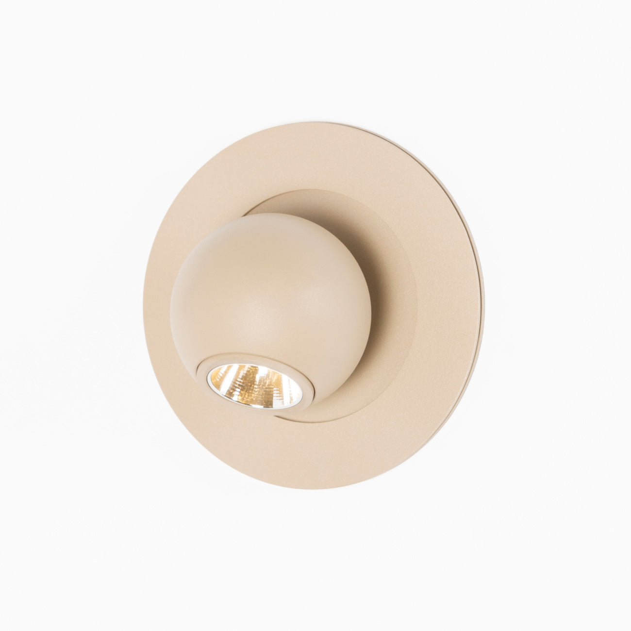 Compass Recessed Wall Light in Detail.