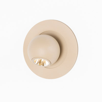 Compass Recessed Wall Light in Detail.