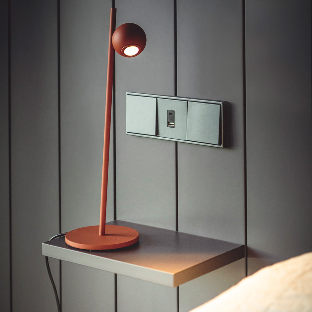 Compass Table Lamp in Detail.