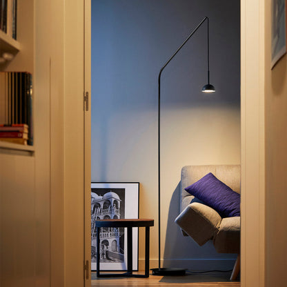 Cupolina LED Floor Lamp in living room.