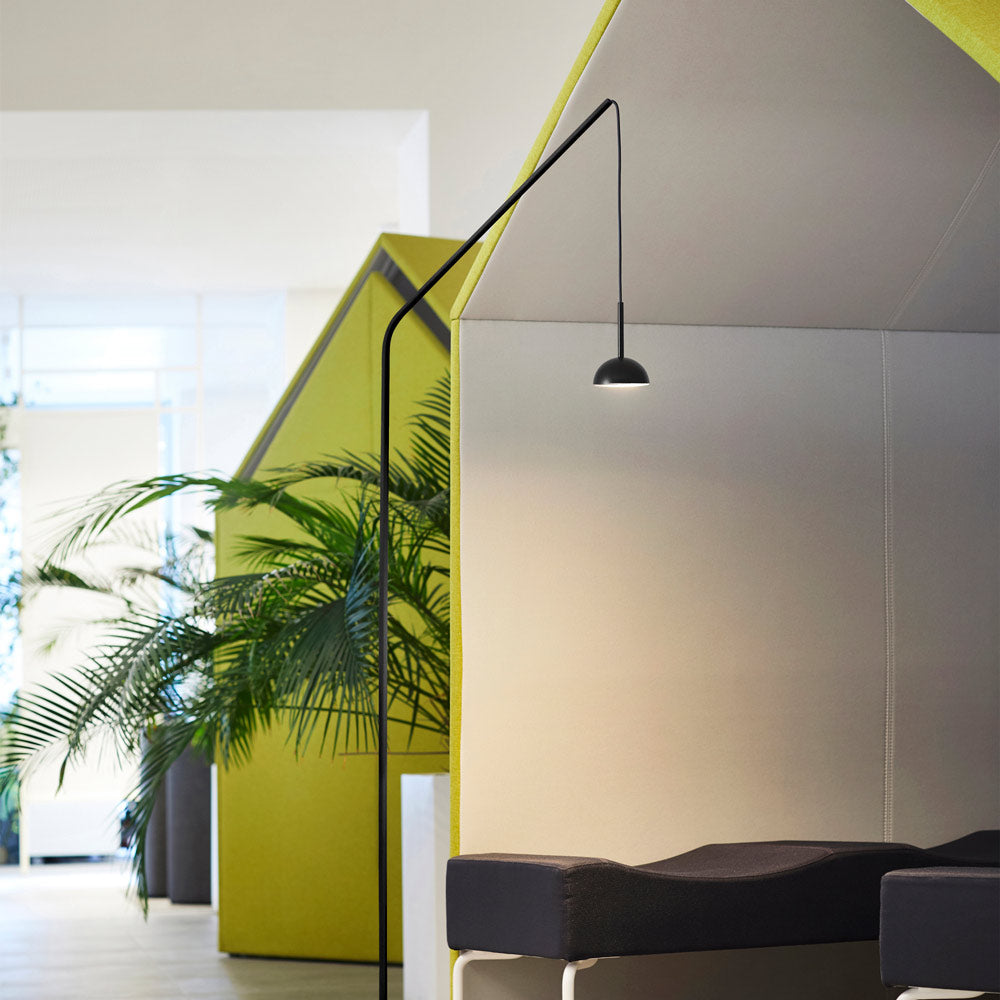 Cupolina LED Floor Lamp in hallway.