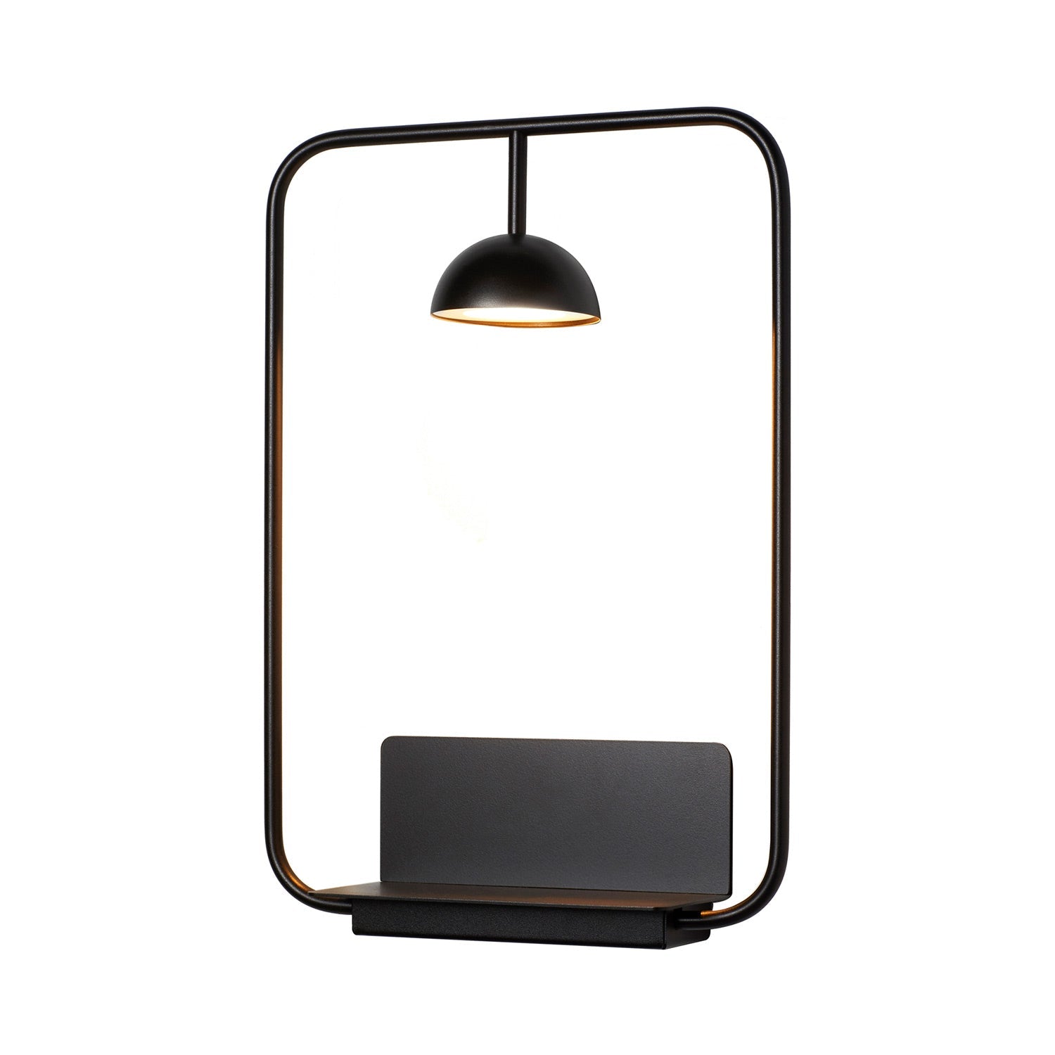 Cupolina LED Wall Light in Black.