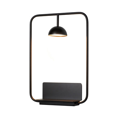 Cupolina LED Wall Light in Black.