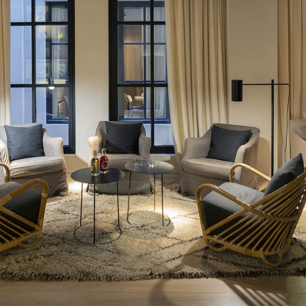 Cyls Floor Lamp in living room.