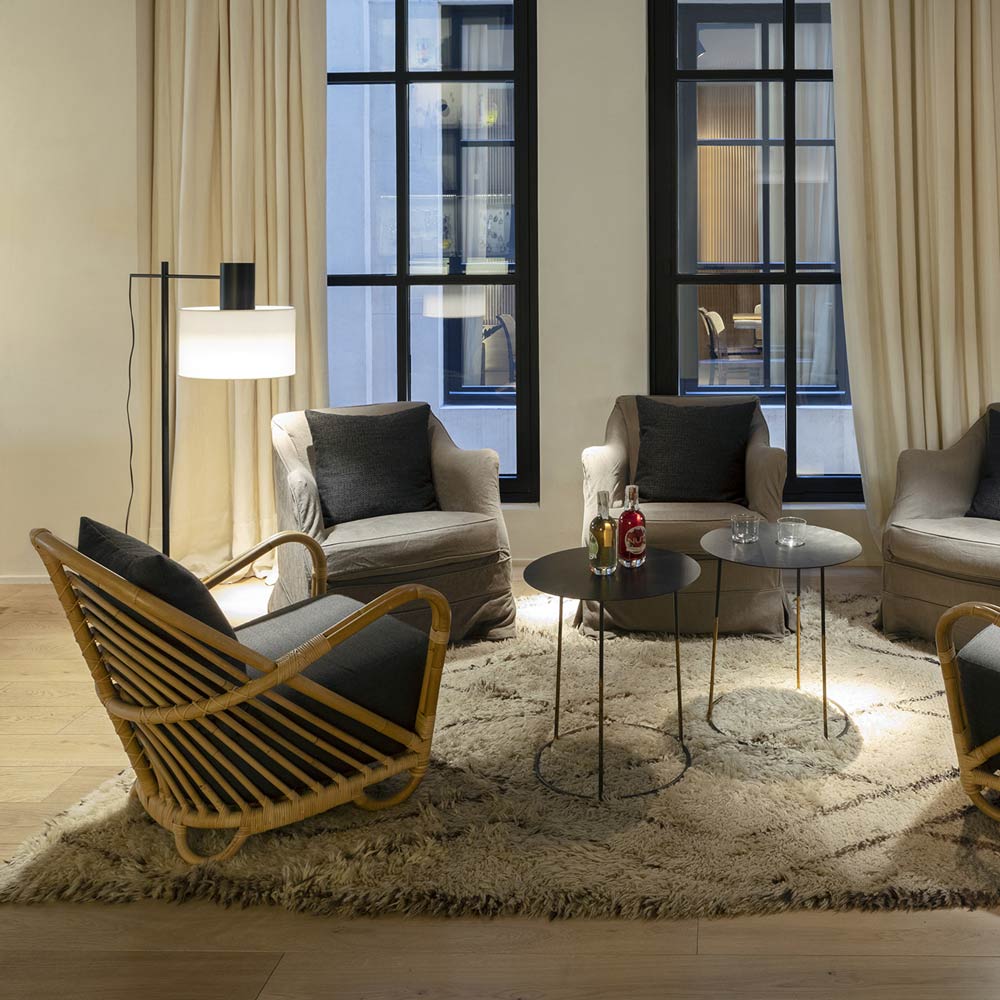 Cyls Floor Lamp in living room.