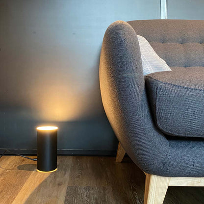 Cyls Table Lamp in living room.