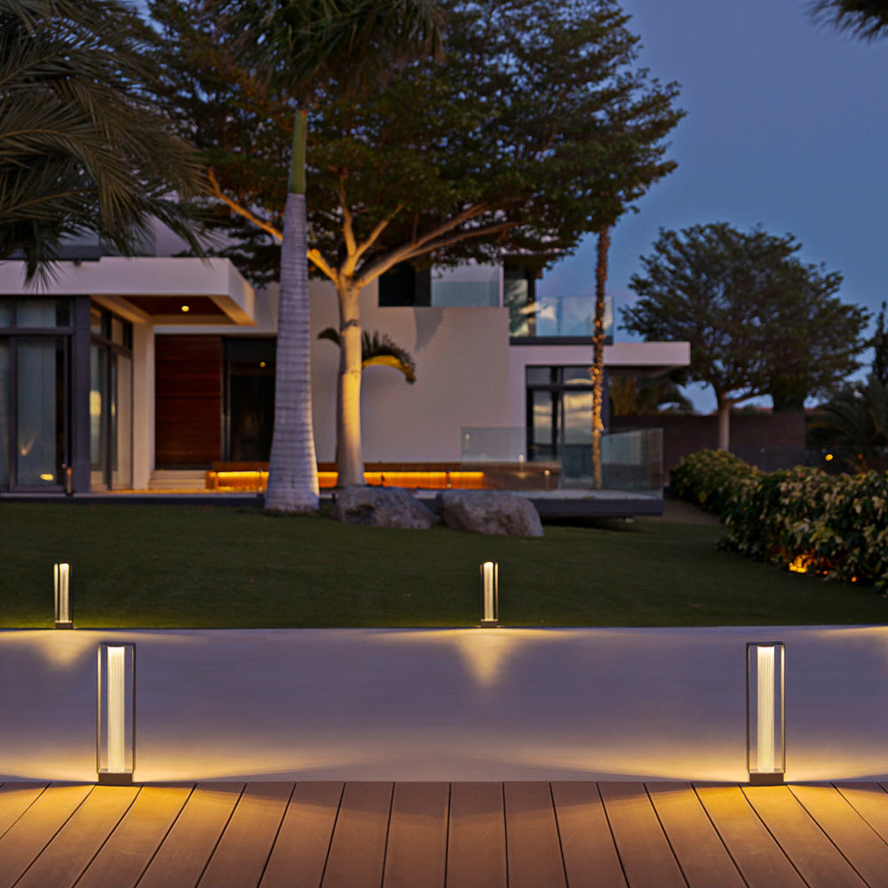 Frame Outdoor LED Path Light in Outside Area.