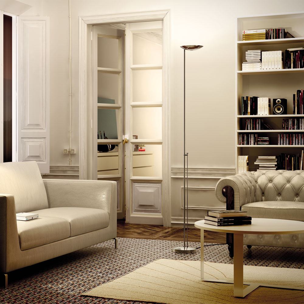 Icons Floor Lamp in living room.