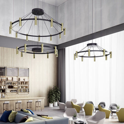 Laverd LED Pendant Light in living room.