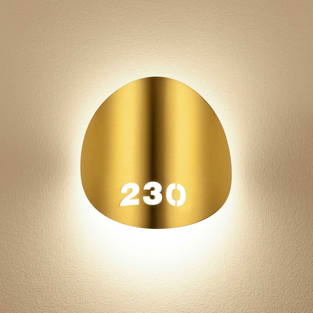 Lune LED Wall Light in Detail.