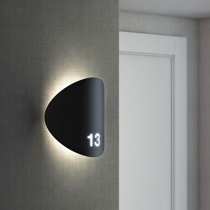 Lune Outdoor LED Wall Light in Detail.