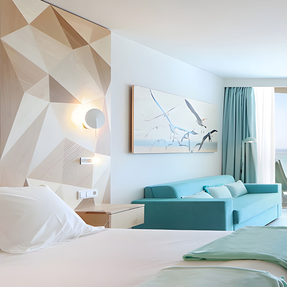 Obs LED Wall Light in bedroom.