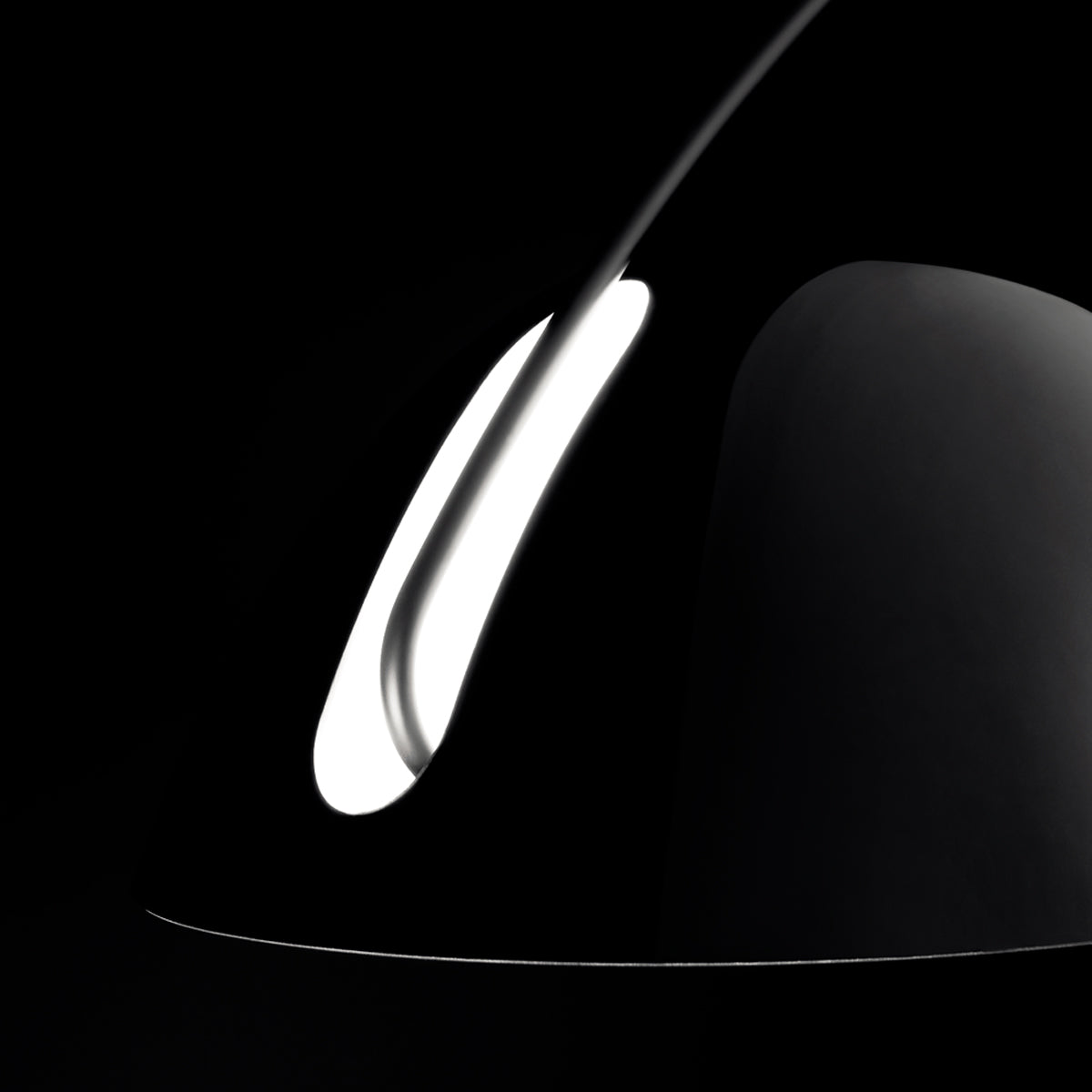 Pluma Floor Lamp in Detail.