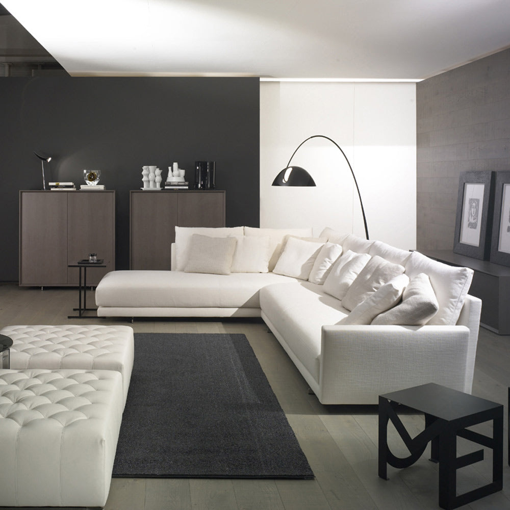 Pluma Floor Lamp in living room.