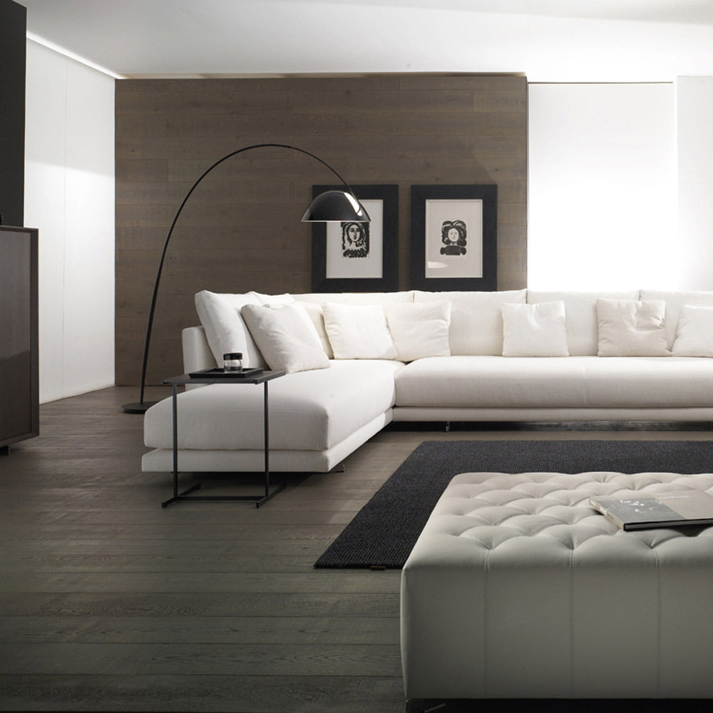 Pluma Floor Lamp in living room.