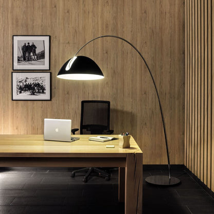 Pluma Floor Lamp in office.