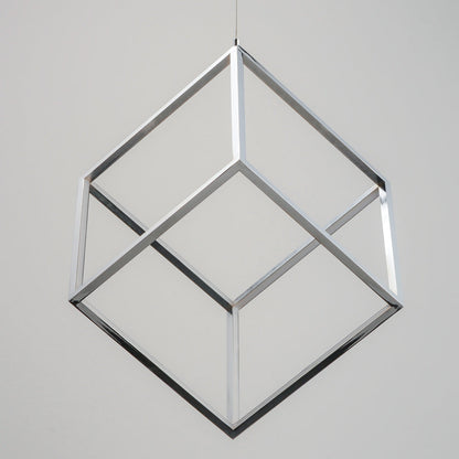4 Square LED Pendant Light in Detail.