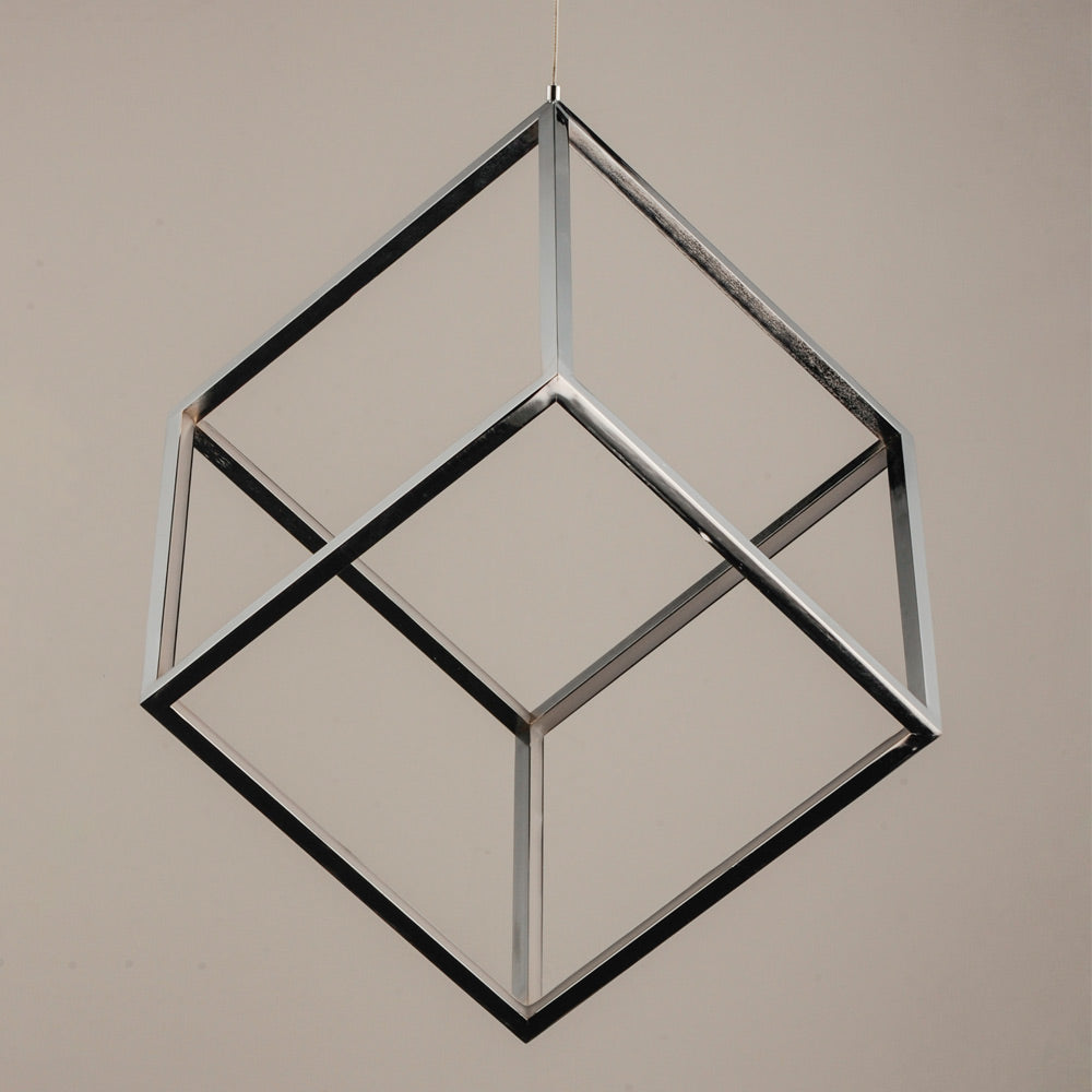 4 Square LED Pendant Light in Detail.