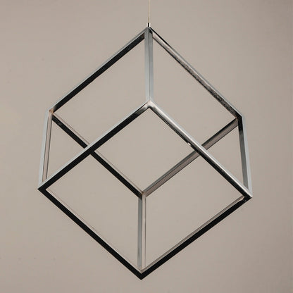 4 Square LED Pendant Light in Detail.