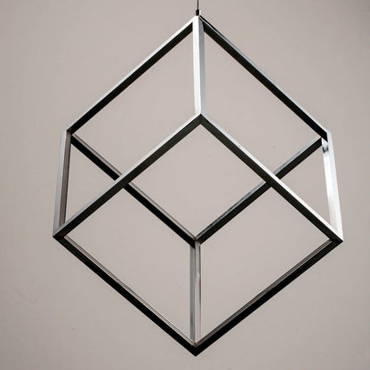 4 Square LED Pendant Light in Detail.