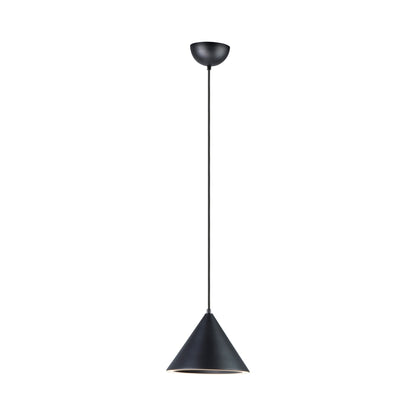 Abyss LED Mini Pendant Light in Black.