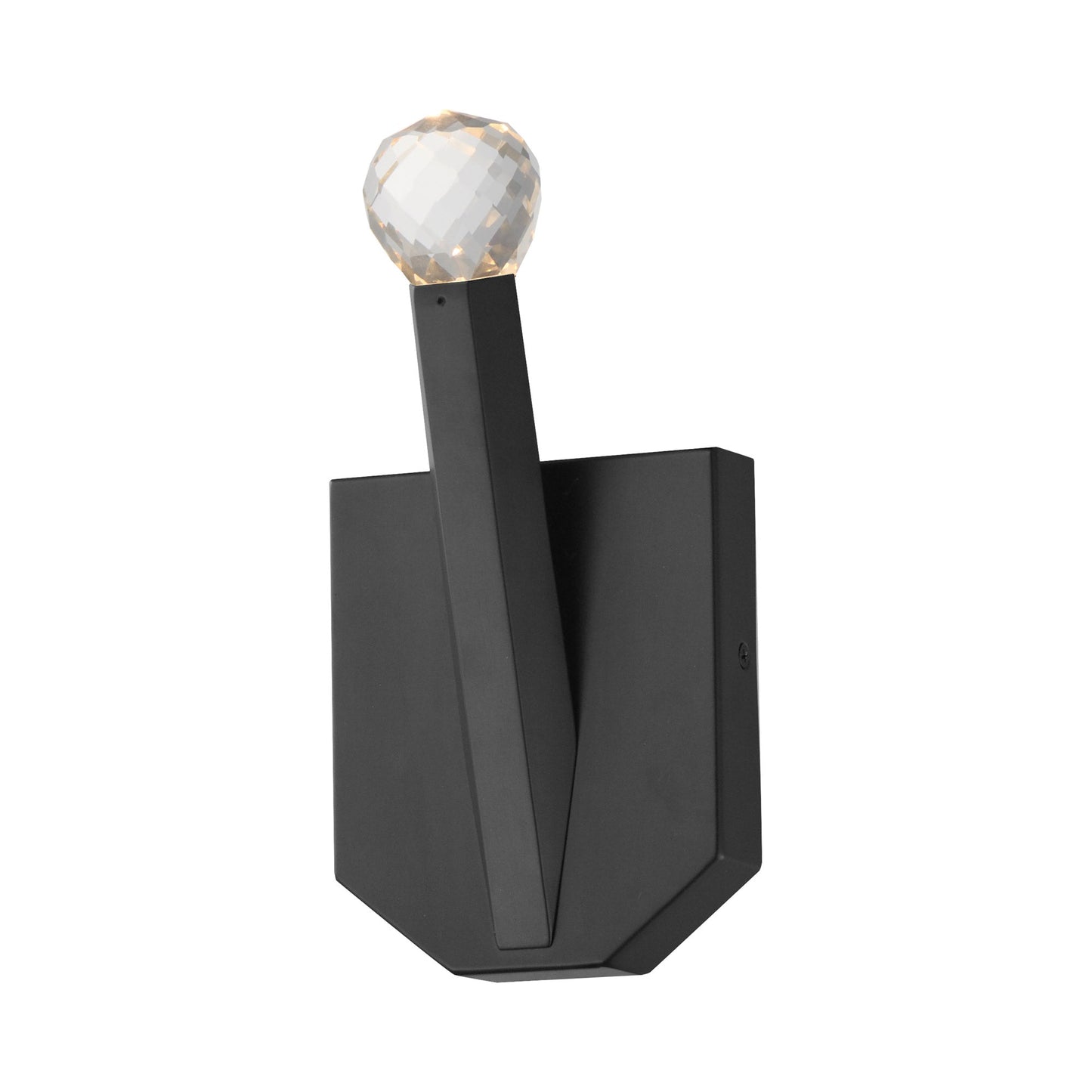 Allumettes Single LED Wall Light in Black.