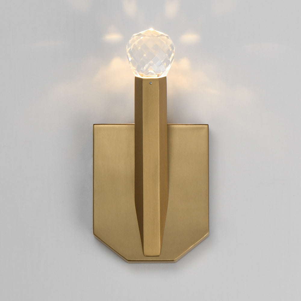 Allumettes Single LED Wall Light in Detail.
