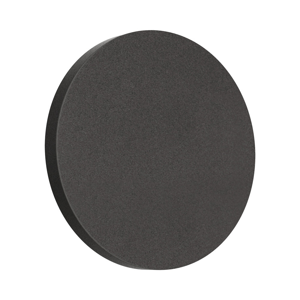 Alumilux Dish Outdoor LED Wall Light in Black.