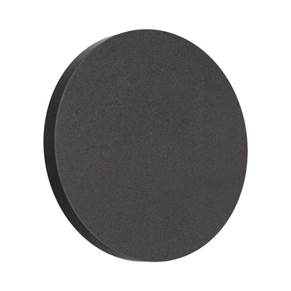 Alumilux Dish Outdoor LED Wall Light in Black.