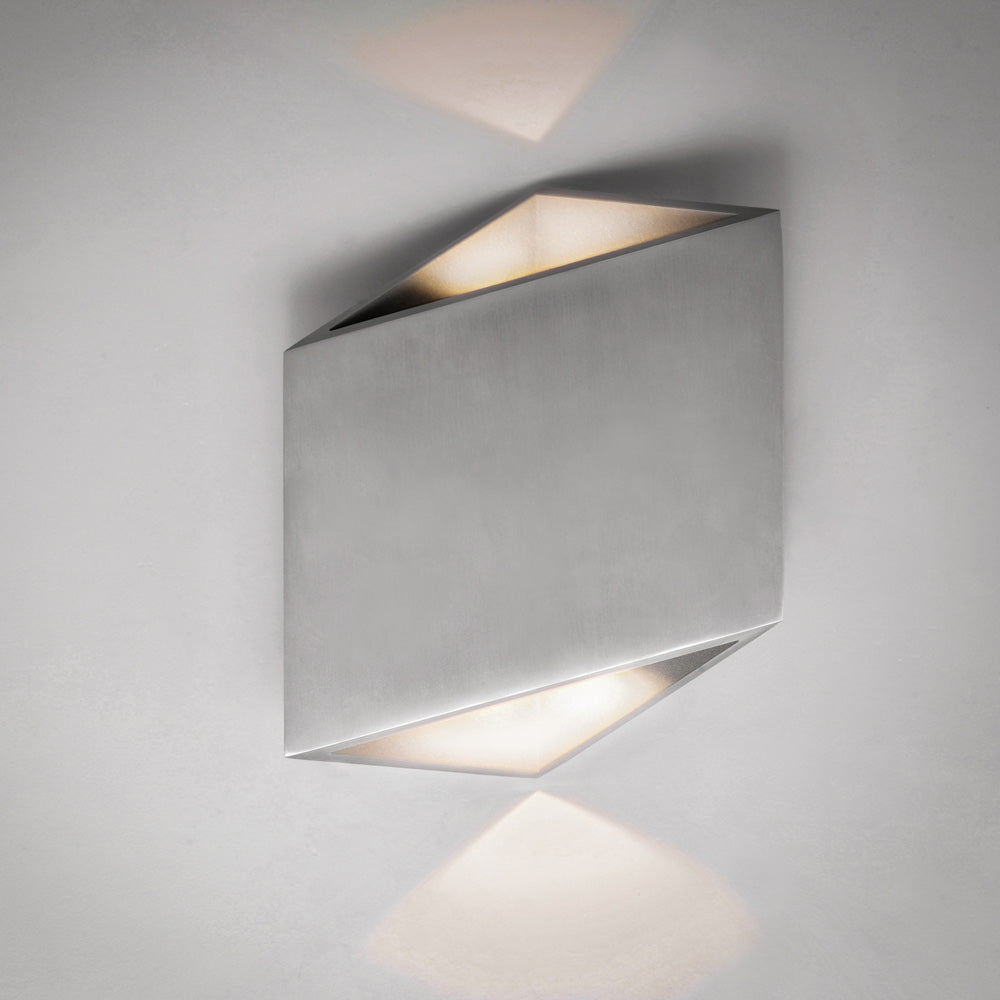 Alumilux Facet Outdoor LED Wall Light in Detail.