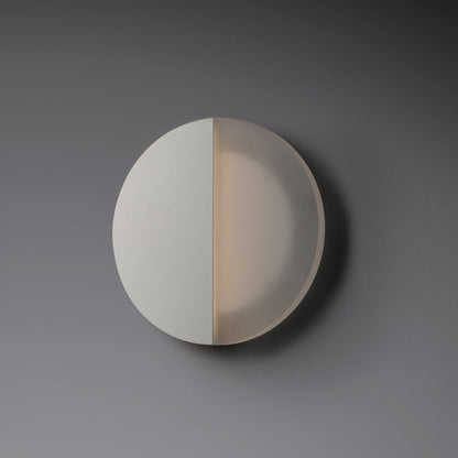 Alumilux Glow Round Outdoor LED Wall Light in Detail.