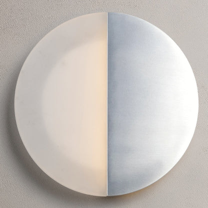Alumilux Glow Round Outdoor LED Wall Light in Detail.