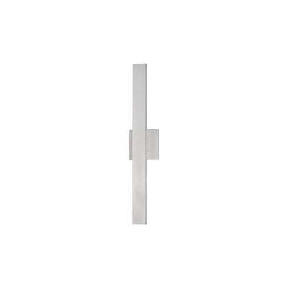 Alumilux Line Outdoor LED Wall Light in Satin Aluminum (24-Inch/2700K/3000K/3500K/4000K/5000K).