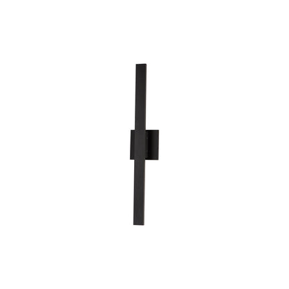 Alumilux Line Outdoor LED Wall Light in Black (24-Inch/3000K).